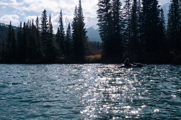 2016.10.05 Banff Bow River Paddling
