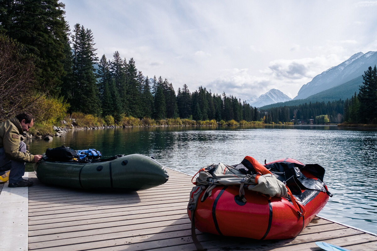 2016.10.05 Banff Bow River Paddling