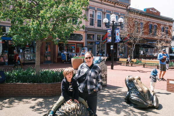 2025.04.26 Day in Boulder with Jeff, Diana, and Rowan